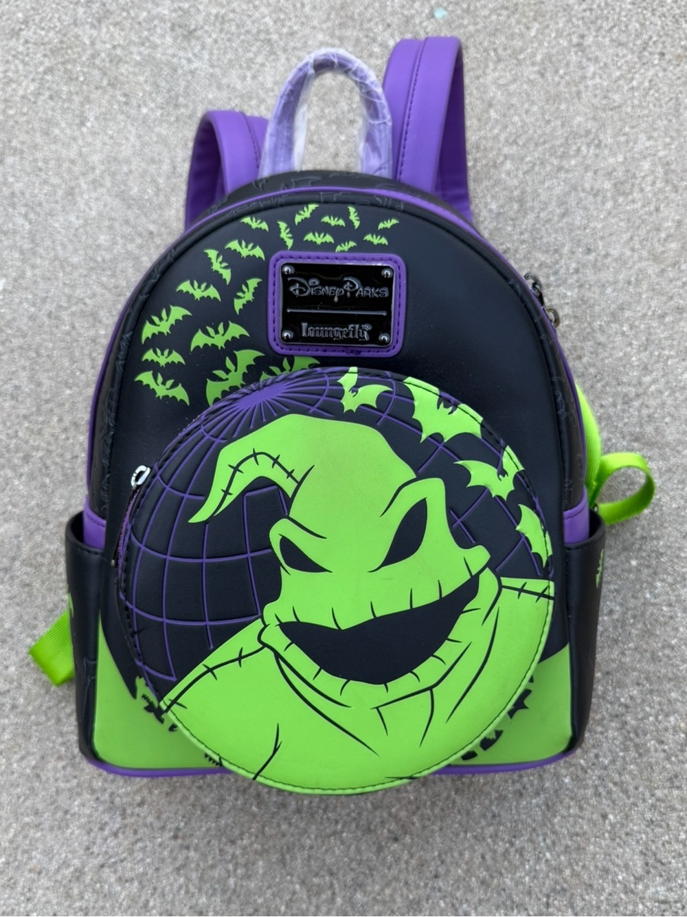 Disneyland Oogie Boogie Bash 2024 Loungefly Mini Backpack - Disney Parks new